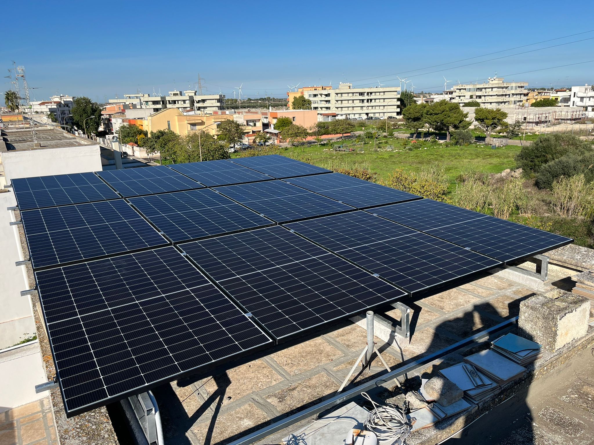 Impianto fotovoltaico - realizzazione 4